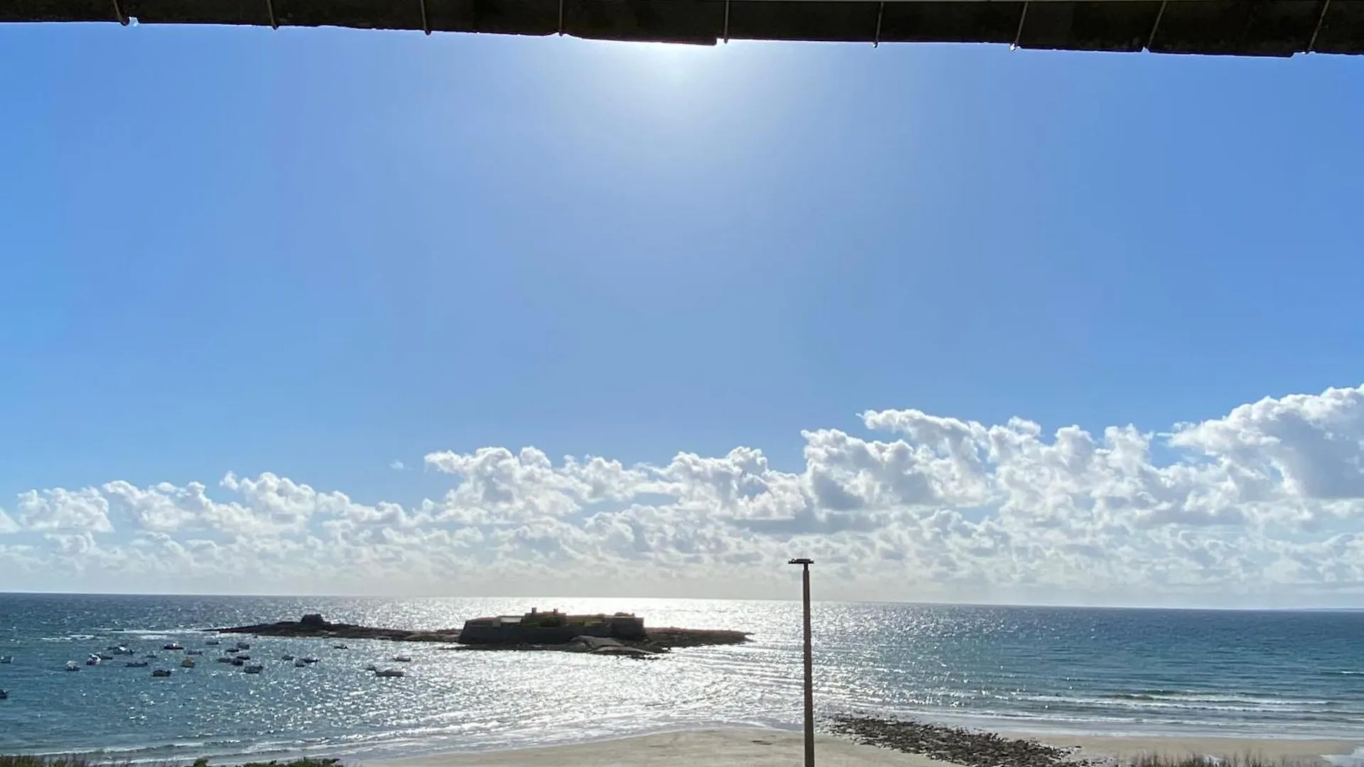 Appartement 2 Pieces 4-5 Personnes - Vue Imprenable Sur La Mer - Melwenn Ploemeur